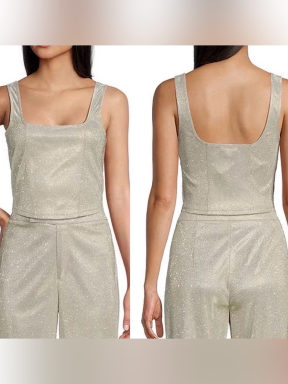 NWT GB Silver/Gold Shimmer tank